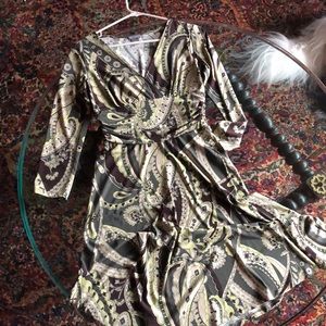 Midi Paisley Ann Taylor Dress